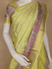 Green Floral Design Pure Kanchipuram Silk Saree