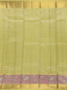 Green Floral Design Pure Kanchipuram Silk Saree