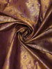 Green Floral Design Semi Tissue Silk Saree