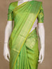 Green Floral Motif Woven Pure Kanchipuram Silk Saree