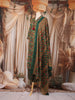 Green Floral Printed Cotton Salwar Suit