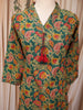 Green Floral Printed Cotton Salwar Suit