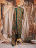 Green Floral Printed Cotton Salwar Suit