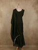 Green Floral Sequins And Beads Embroidered Design Organza Palazzo Suit with Dupatta