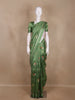 Green Floral Woven Design Pure Banarasi Silk Saree
