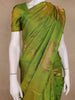 Green Floral Woven Design Pure Kanchipuram Silk Saree
