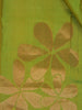 Green Floral Woven Design Pure Kanchipuram Silk Saree