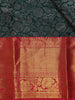 Green Floral Woven Kanchipuram Silk Saree