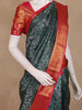 Green Floral Woven Kanchipuram Silk Saree