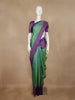 Green Floral Woven Pure Kanchipuram Silk Saree - Diadem