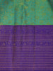 Green Floral Woven Pure Kanchipuram Silk Saree - Diadem