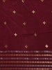 Green Motif Design Semi Banarasi Silk Saree
