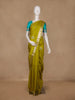 Green Paisley Design Woven Pure Kanchipuram Silk Saree