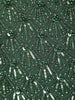 Green Sequins Embroidered Georgette Palazzo Suit