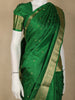Green Small Butta Woven Kanchipuram Silk Saree with Zari Border