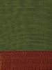 Green Solid Design Pure Cotton Saree