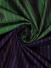 Green Striped Design Pure Kanchipuram Silk Saree