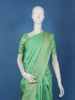 Green Striped Woven Design Pure Kanchipuram Silk Saree