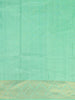 Green Striped Woven Design Pure Kanchipuram Silk Saree