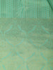 Green Striped Woven Design Pure Kanchipuram Silk Saree