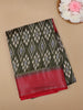 Green Diamond Designed Fancy Cotton Saree - Diadem