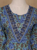 Green Floral Design Printed Cotton Salwar Suit - Diadem