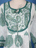 Green Floral Design Printed Cotton Salwar Suit - Diadem