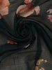 Green Floral Design Printed Kota Cotton Saree - Diadem
