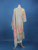 Multicolor Floral Design Printed Nylon Salwar Suit - Diadem