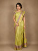 Green Floral Design Pure Kanchipuram Silk Saree