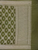 Green Floral Designed Banarasi Silk Saree