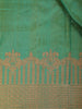 Green Floral Designed Banarasi Silk Saree - Diadem