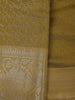 Green Floral Designed Fancy Art Silk Saree - Diadem
