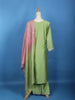 Green Floral Designed Georgette Salwar Suit