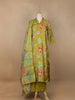 Green Floral Designed Salwar Suit - Diadem