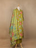 Green Floral Designed Salwar Suit - Diadem
