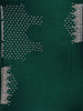 Green Floral Designed Satin Saree - Diadem