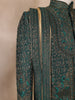 Green Floral Designed Sherwani Suit for Reception