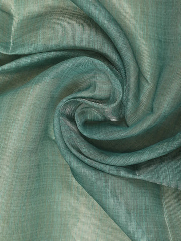 Green Floral Designed Tissue Organza Saree - Diadem