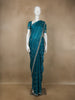 Green Floral Embroidered Organza Designer Saree - Diadem