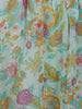 Green Floral Printed Cotton Kurti Top - Diadem