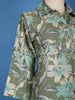 Green Floral Printed Cotton Salwar Suit - Diadem