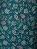Green Floral Printed Cotton Salwar Suit - Diadem