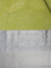 Green Floral Woven Pure Kanchipuram Silk Saree - Diadem