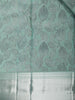 Green Floral Woven Pure Kanchipuram Silk Saree - Diadem