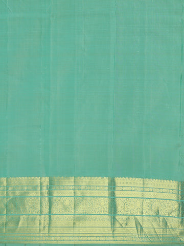 Green Paisley Weave Pure Kanchipuram Silk Saree - Diadem
