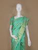 Green Paisley Weave Pure Kanchipuram Silk Saree - Diadem