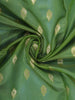 Green Peacock Designed Soft Silk Saree - Diadem