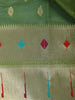 Green Peacock Designed Soft Silk Saree - Diadem