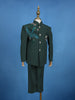 Green Pollyester Bird Printed Sherwani And Pant Set - Diadem